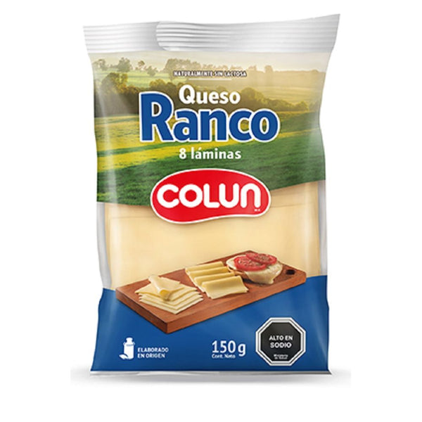 Queso Colun Laminado 150 gr